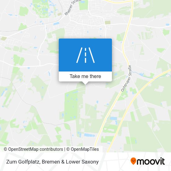 Zum Golfplatz map