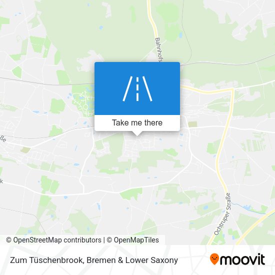 Zum Tüschenbrook map