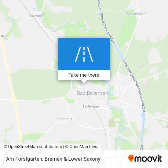 Am Forstgarten map