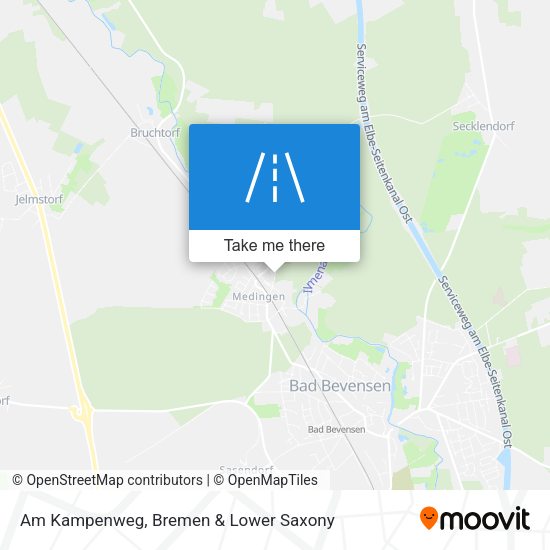 Am Kampenweg map
