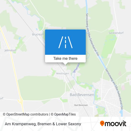 Am Krampenweg map