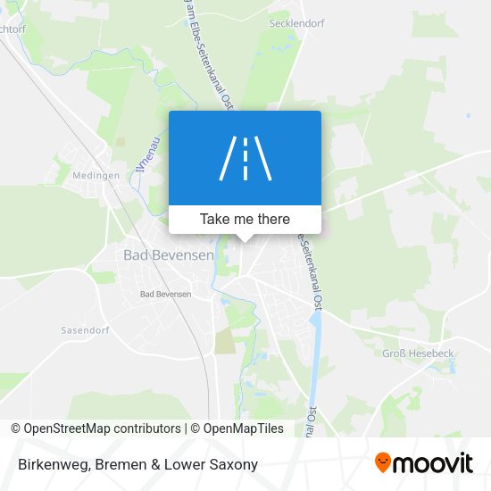 Birkenweg map