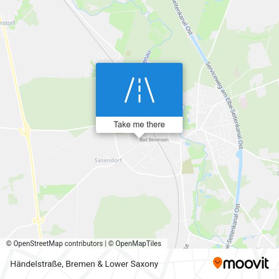 Händelstraße map