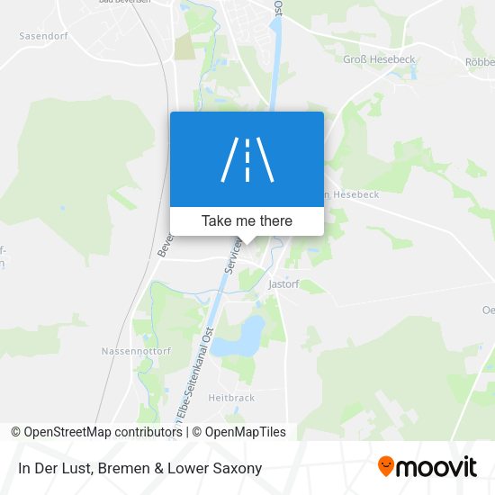 In Der Lust map