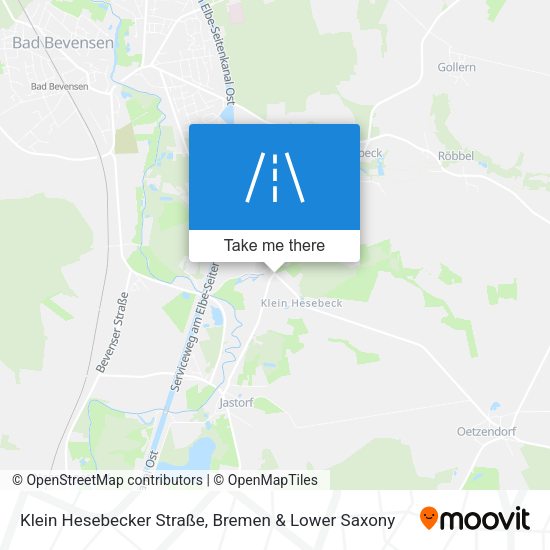 Klein Hesebecker Straße map