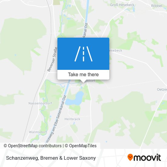 Schanzenweg map
