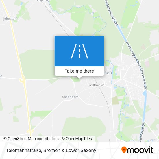 Telemannstraße map