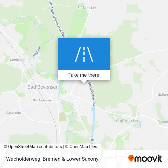 Wacholderweg map