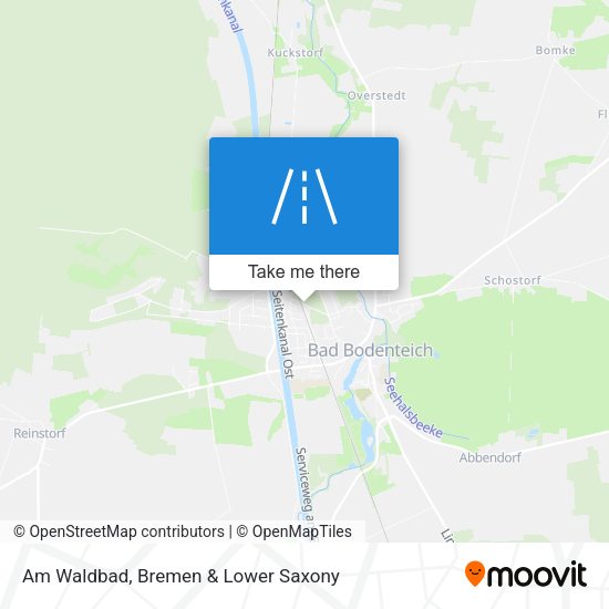 Am Waldbad map