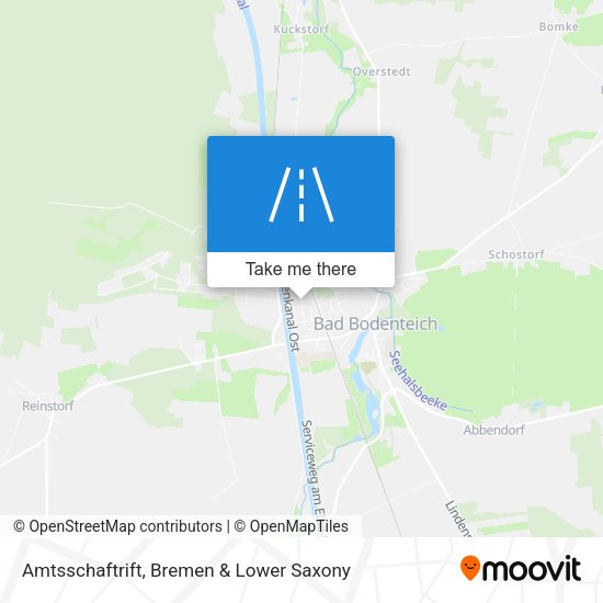 Amtsschaftrift map