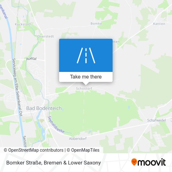 Bomker Straße map