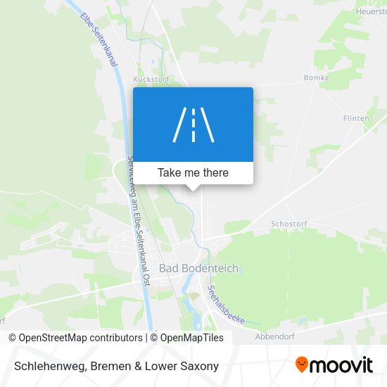 Schlehenweg map