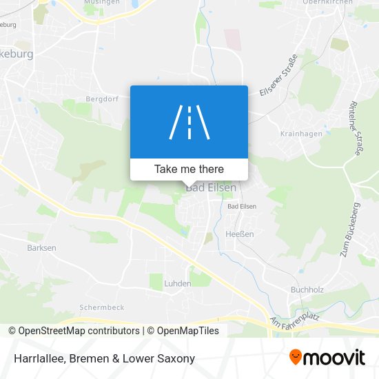 Harrlallee map