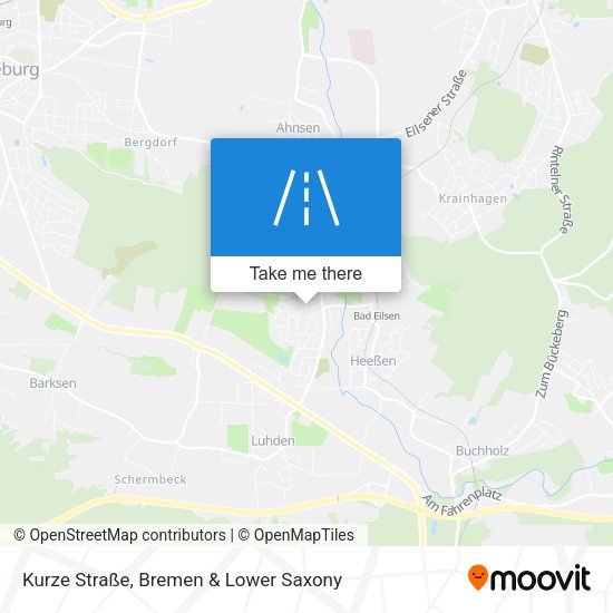 Kurze Straße map