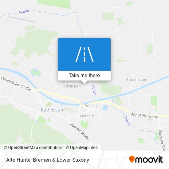 Alte Hunte map