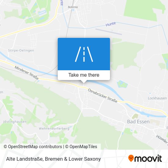 Alte Landstraße map
