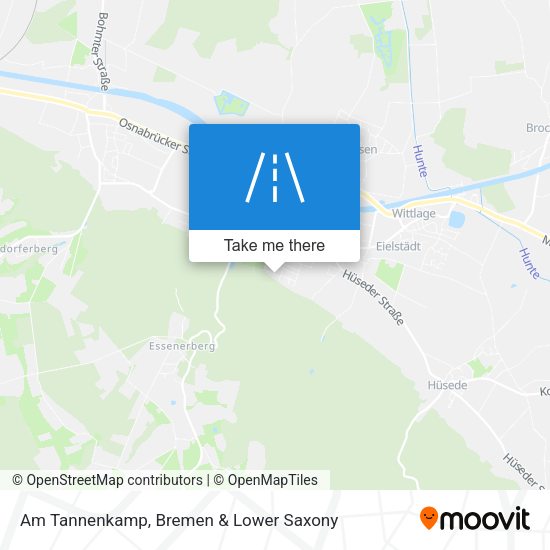 Am Tannenkamp map