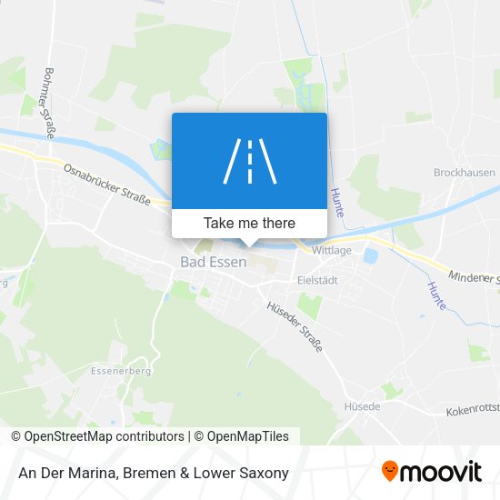An Der Marina map
