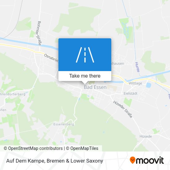 Auf Dem Kampe map