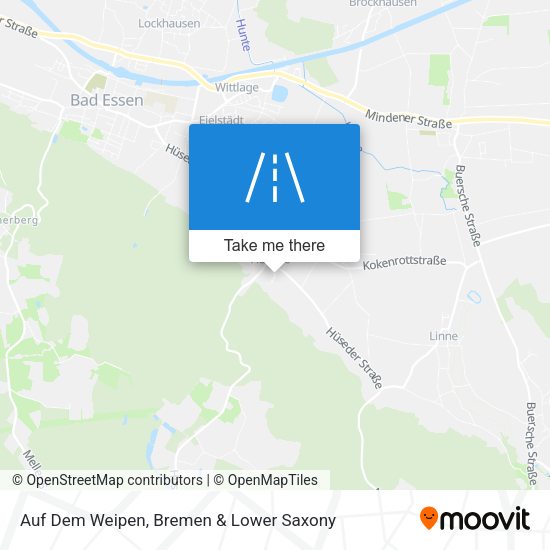 Auf Dem Weipen map