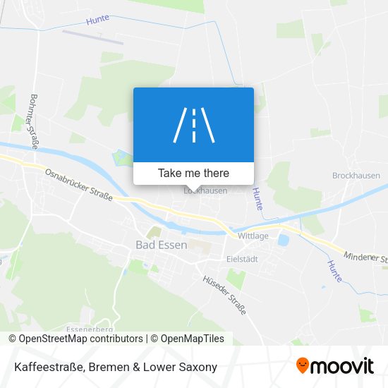 Kaffeestraße map