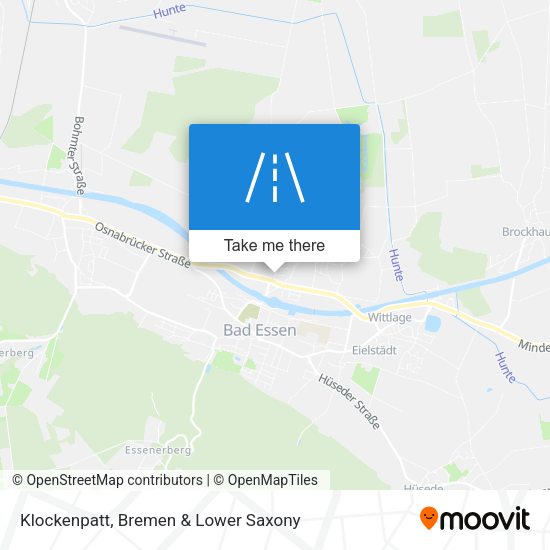 Klockenpatt map