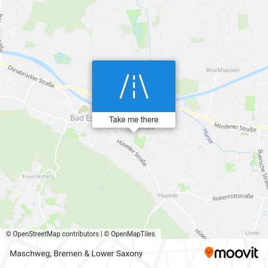 Maschweg map