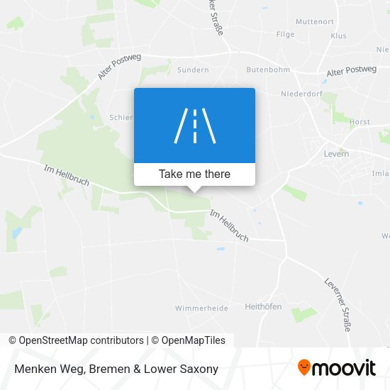 Menken Weg map