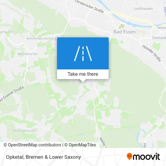 Карта Opketal