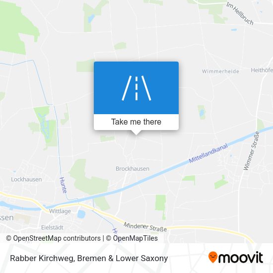 Rabber Kirchweg map