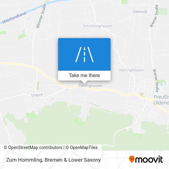 Zum Hommling map