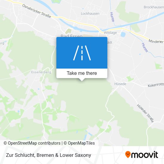Zur Schlucht map