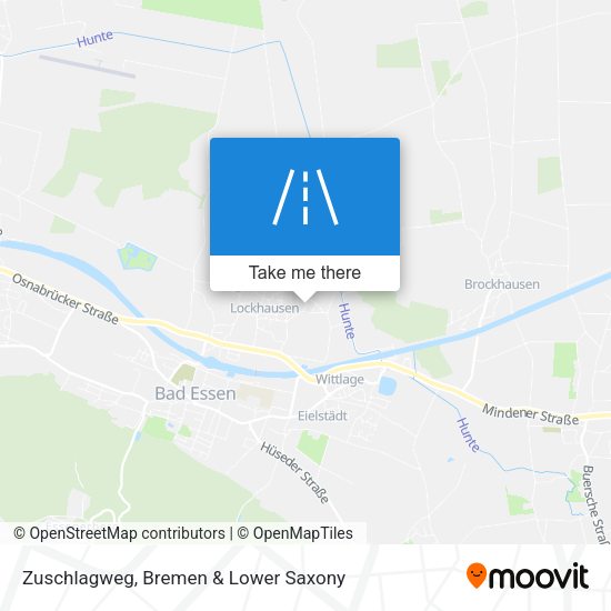 Zuschlagweg map