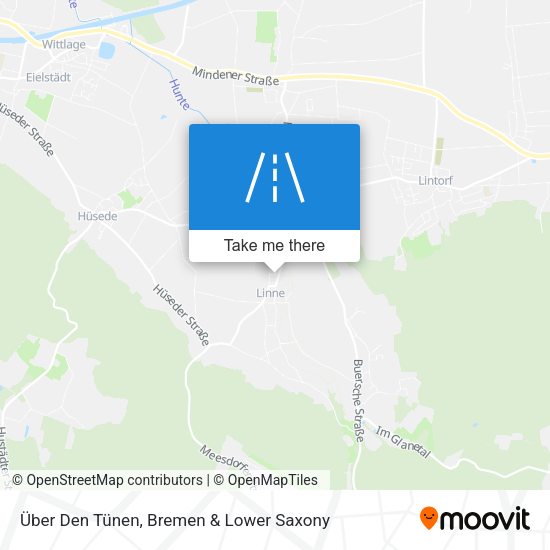 Über Den Tünen map
