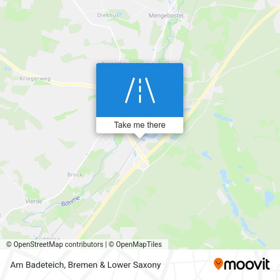Am Badeteich map