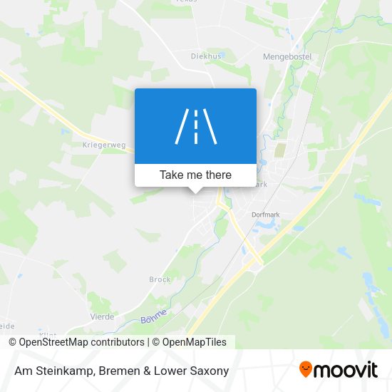Am Steinkamp map