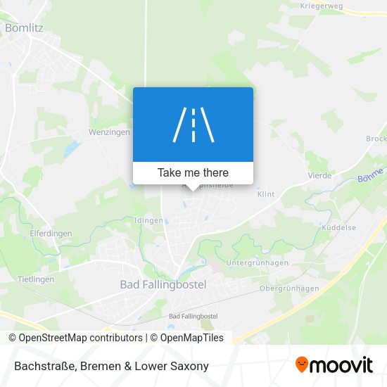 Bachstraße map