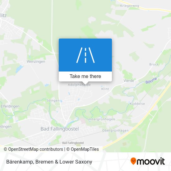 Bärenkamp map