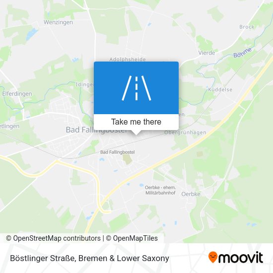 Böstlinger Straße map