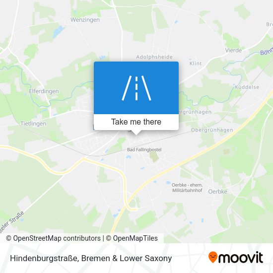 Hindenburgstraße map