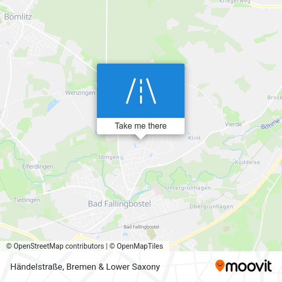 Händelstraße map