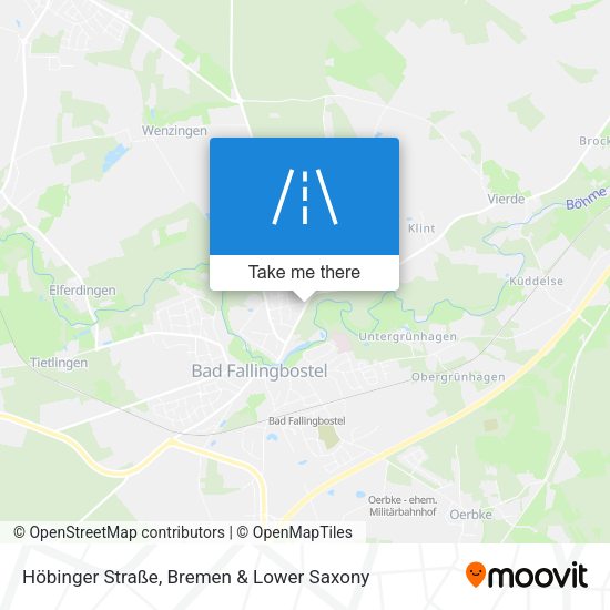 Höbinger Straße map