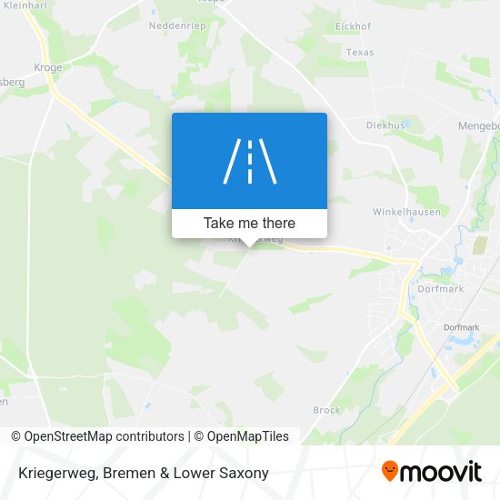 Kriegerweg map