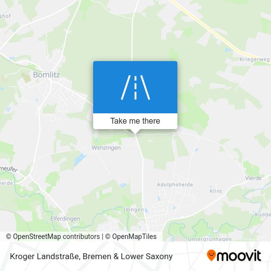 Kroger Landstraße map