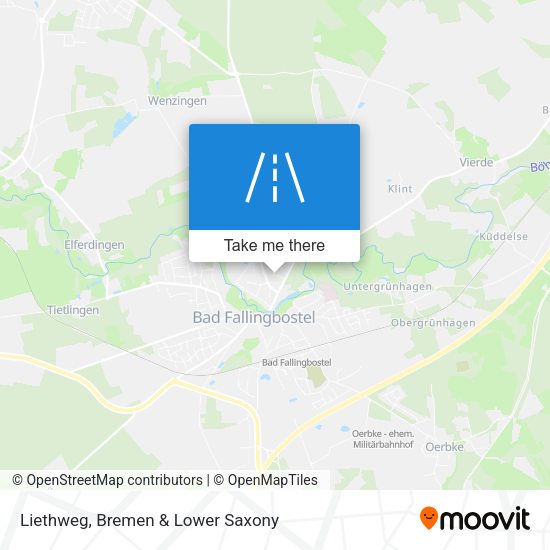 Liethweg map
