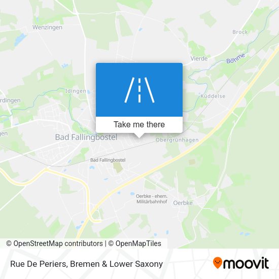 Rue De Periers map