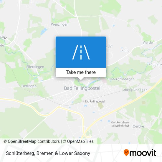 Schlüterberg map