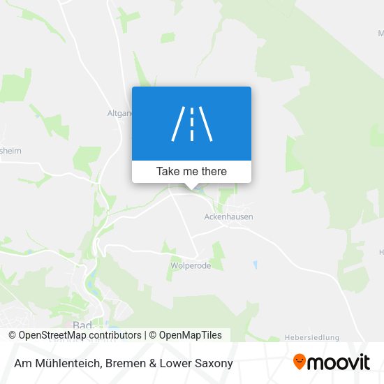 Am Mühlenteich map