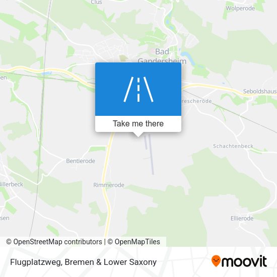 Flugplatzweg map