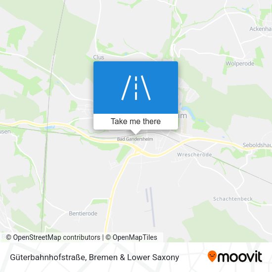 Güterbahnhofstraße map